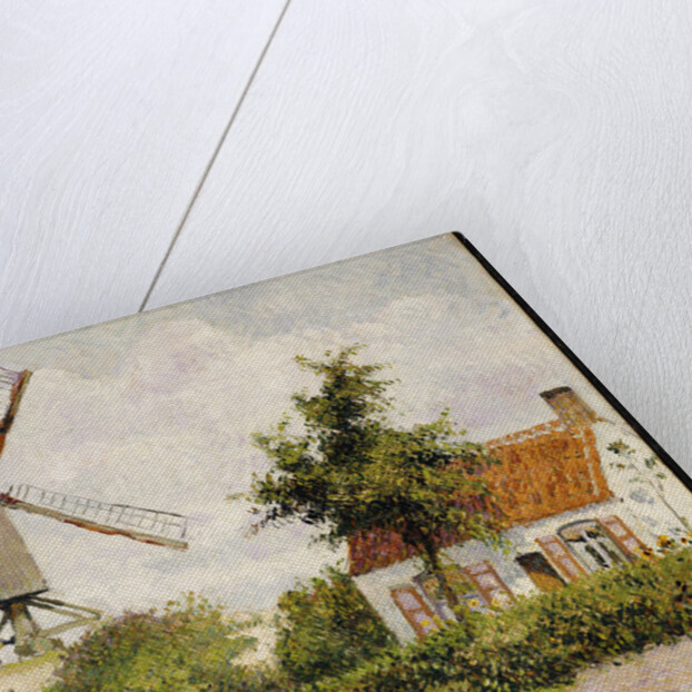 Windmill at Knock, Belgium by Camillle Pissarro