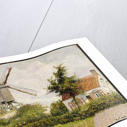 Windmill at Knock, Belgium by Camillle Pissarro
