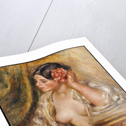 Gabrielle a sa Coiffure by Pierre-Auguste Renoir