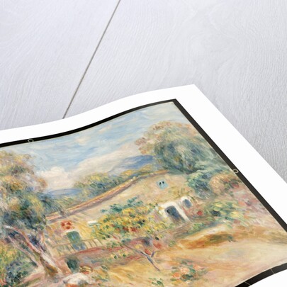 Collettes Farmhouse, Cagnes by Pierre-Auguste Renoir