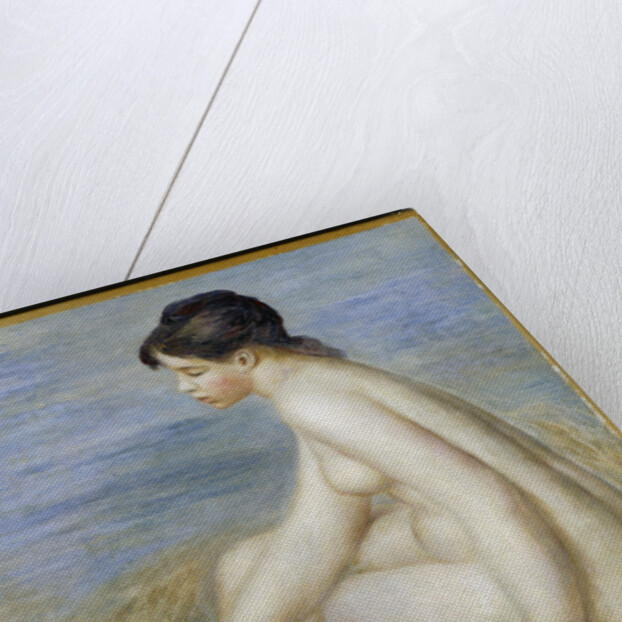 A Seated Bather by Pierre-Auguste Renoir