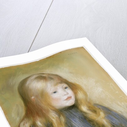 The Head of a Child by Pierre-Auguste Renoir