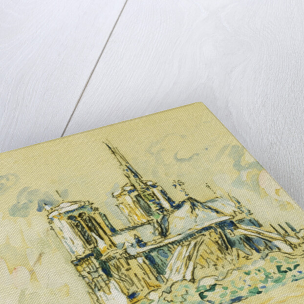 Notre Dame by Paul Signac