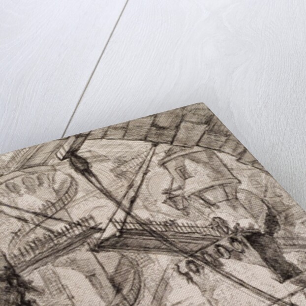 The Drawbridge by Giovanni Battista Piranesi