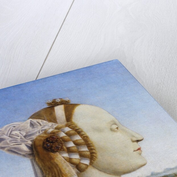 Portrait of the Duchess of Urbino, Battista Sforza by Piero della Francesca