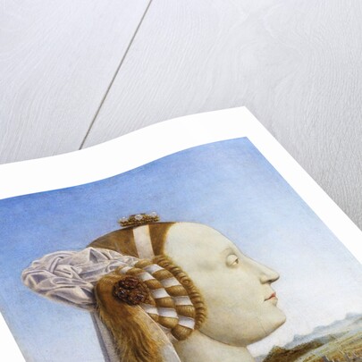 Portrait of the Duchess of Urbino, Battista Sforza by Piero della Francesca