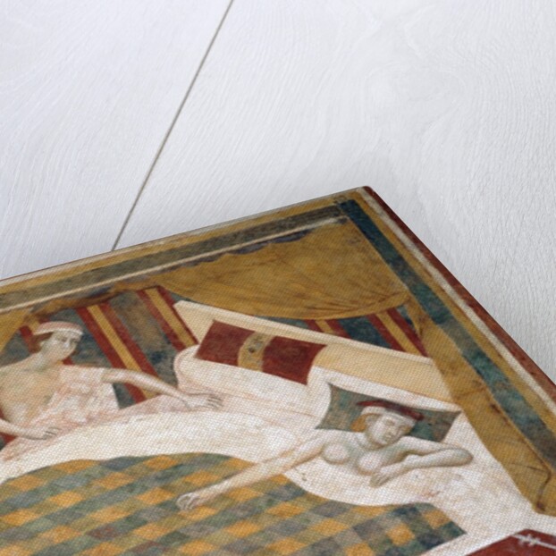 Married Couple Retires to Their Bed by Memmo di Filippuccio