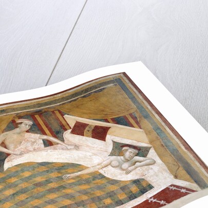 Married Couple Retires to Their Bed by Memmo di Filippuccio