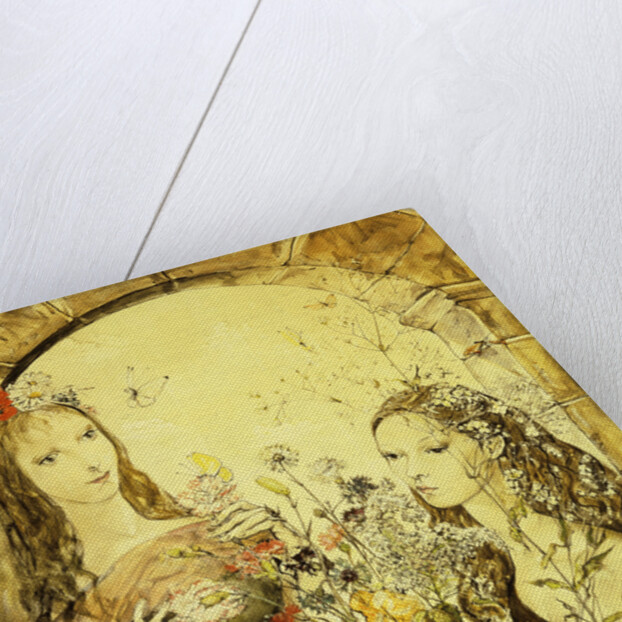 Two Women in Spring by Tsugouharu Leonard Foujita