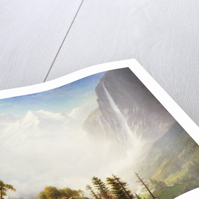 Majesty of the Mountains by Albert Bierstadt