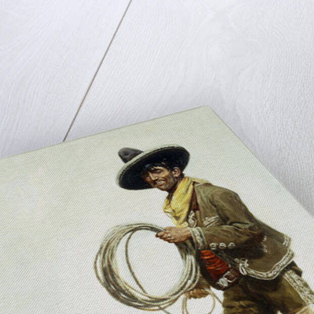 Mexican Cowboy by William Herbert 'Buck' Dunton