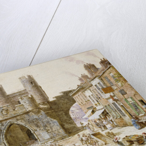 Walmgate Bar, York by Louise Rayner