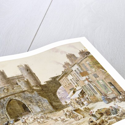 Walmgate Bar, York by Louise Rayner