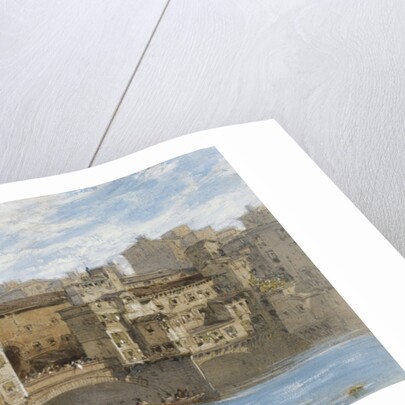 The Ponte Vecchio, Florence by William Callow
