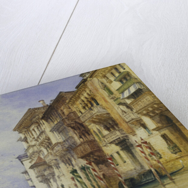 Palaces Near the Entrance of the Grand Canal, Venice by William Callow