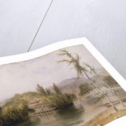 Scene on the Virginia Water by William Daniell