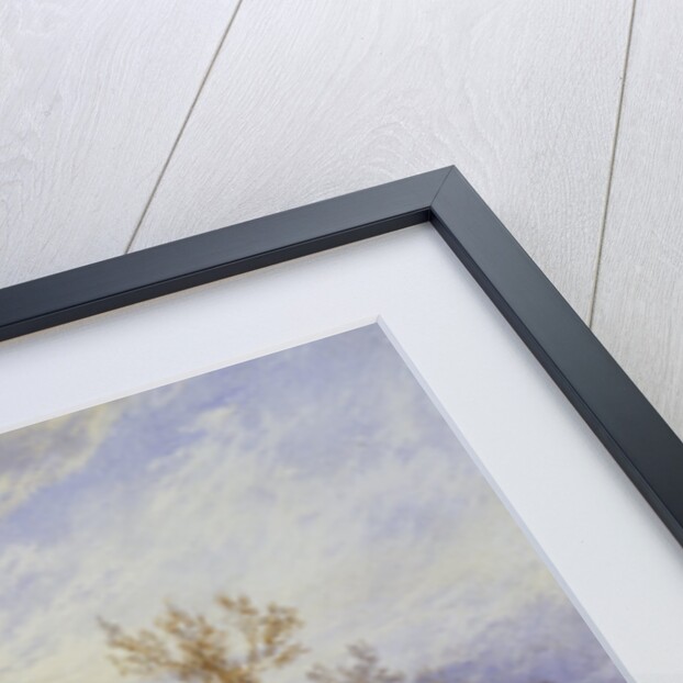 A Ferry at Sunset by Myles Birket Foster