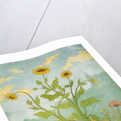 Sunflowers and Poppies by Paul Ranson