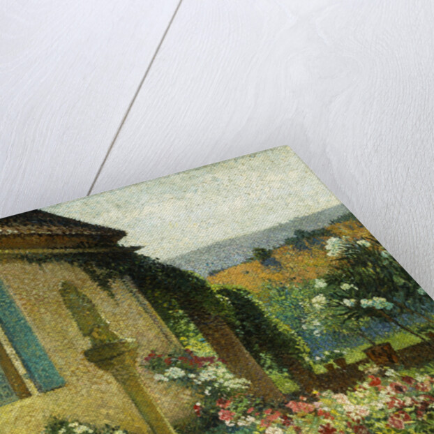 The Artist's Garden by Henri Martin