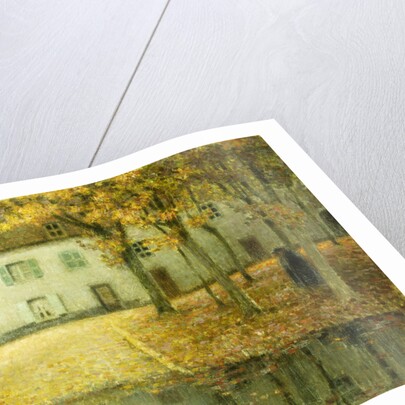 Little Place on the Banks of the Eau at Chartres by Henri Le Sidaner
