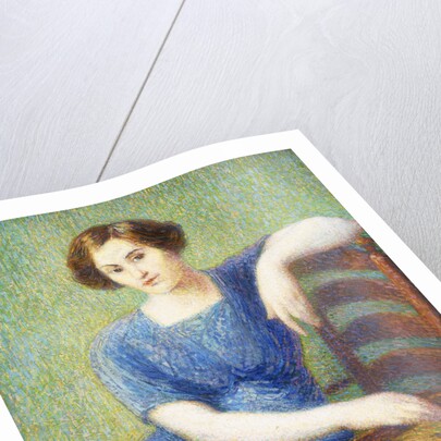 Woman with a Chair by Hippolyte Petitjean