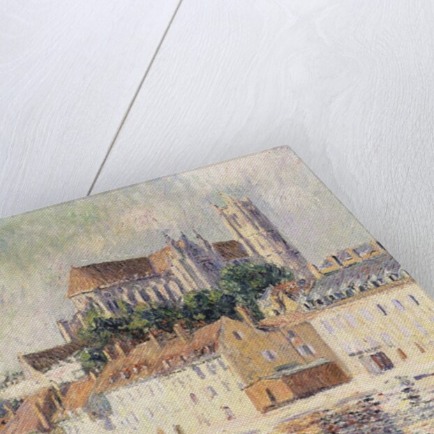 Cathedrale D'Auxerre by Gustave Loiseau