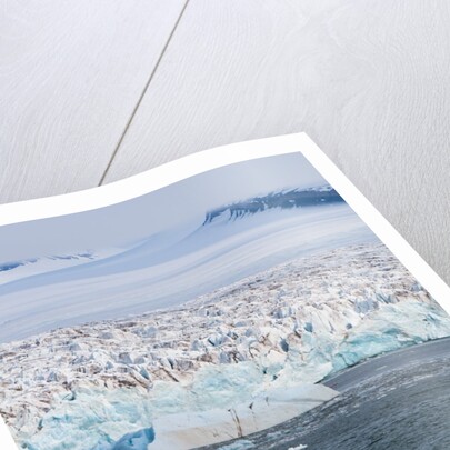 Glacier near Ny-Alesund, Spitzbergen by Anonymous