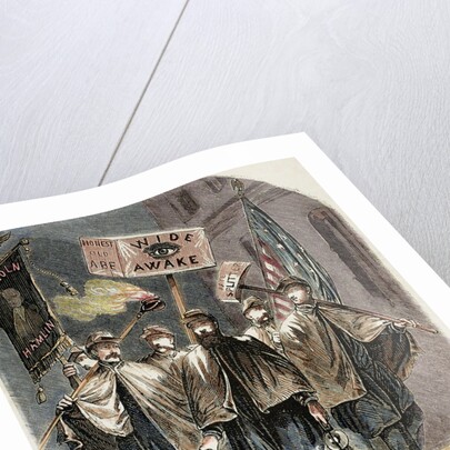 Supporters of Abraham Lincoln, candidate of the Republican Party by Anonymous