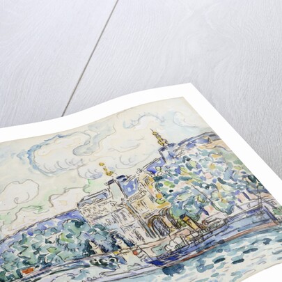 Le Palais du Louvre by Paul Signac