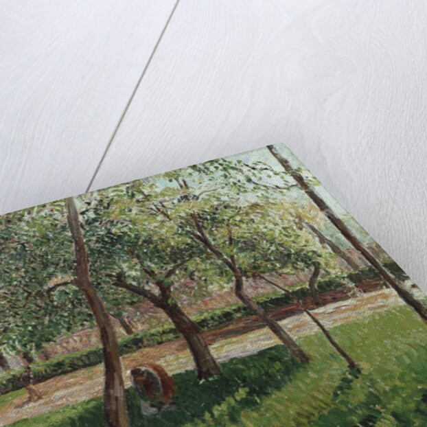 The Enclosure at Eragny by Camillle Pissarro