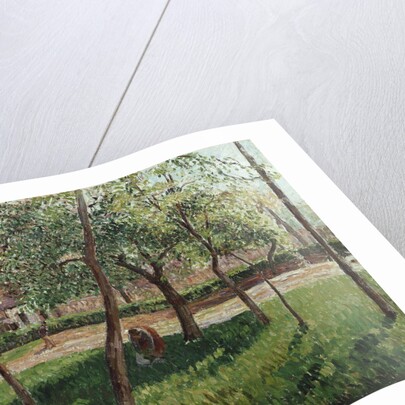 The Enclosure at Eragny by Camillle Pissarro
