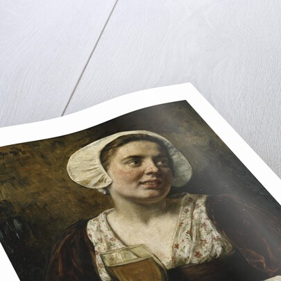 The Serving Maid by Eduard Karl Franz von Gebhardt