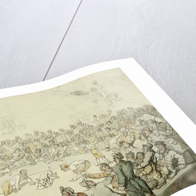 The Westminster Pitt by Thomas Rowlandson