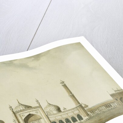 The Jama Masjid, Delhi by William Daniell