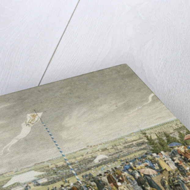 The Horse Race at Theresienwiese and the Oktoberfest Outside Munich by Heinrich Adam