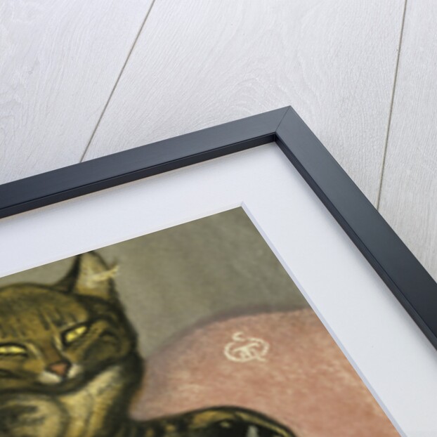 Summer, Cat on a Railing by Theophile Alexandre Steinlen