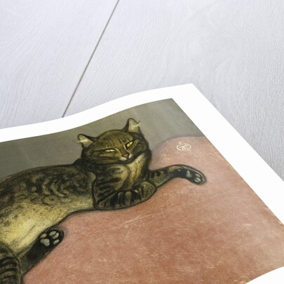 Summer, Cat on a Railing by Theophile Alexandre Steinlen