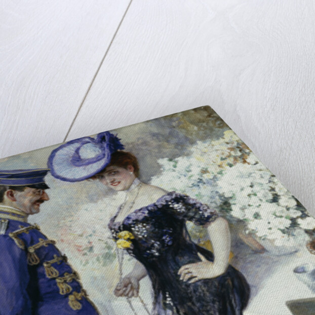 Flirtation by Oscar Bluhm