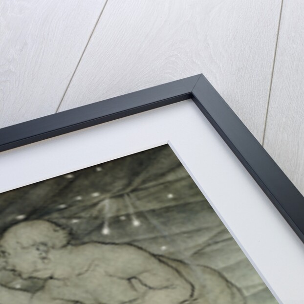 Hercules Supporting the Sky Instead of Atlas by Arthur Rackham