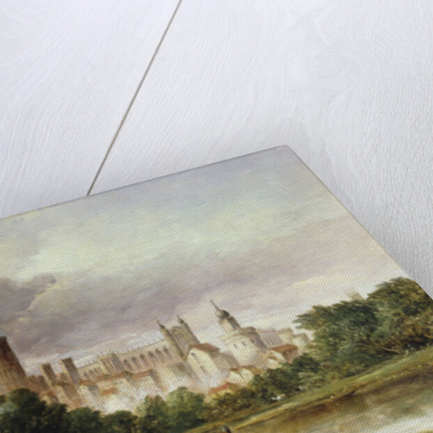 A View of Windsor Castle from the Brocas Meadows by Alfred Vickers