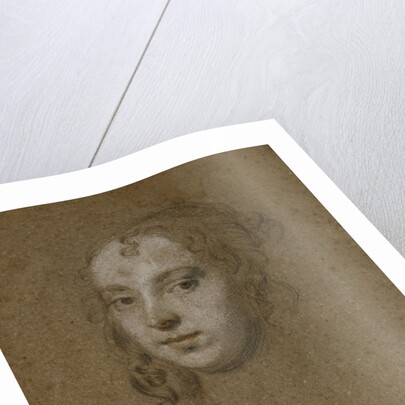 Portrait Head of a Lady by Peter Lely