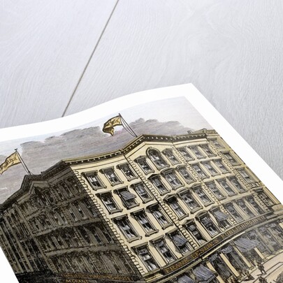 Frank Leslie's Publishing House in New York by Anonymous