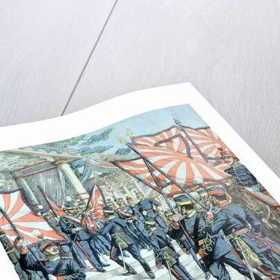Japanese Emperor and Troops Russian-Japanese War (March 1904) by Anonymous