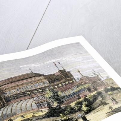 The Centennial International Exhibition of 1876 in Philadelphia. Horticultural Hall by Anonymous