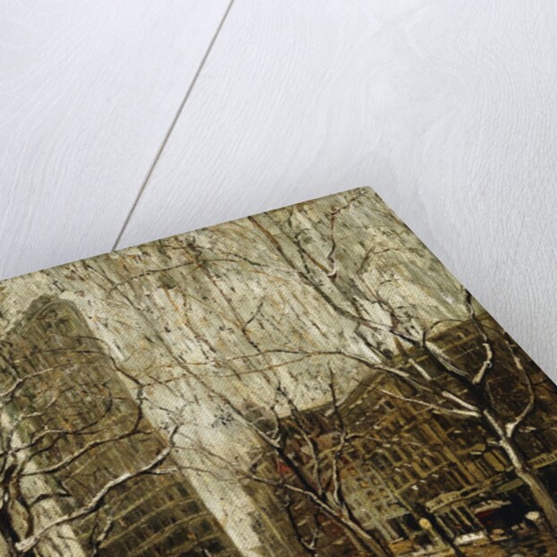 The Flatiron Building, New York by Ernest Lawson