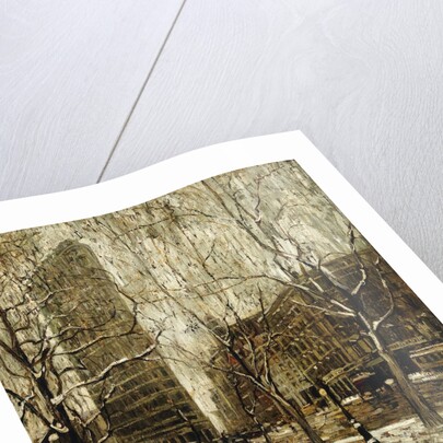 The Flatiron Building, New York by Ernest Lawson