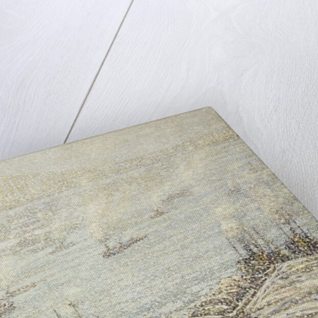 East River, New York by Frederick Usher De Voll