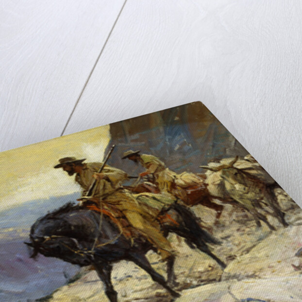 Hunters and Packmules by William Henry Dethlef Koerner