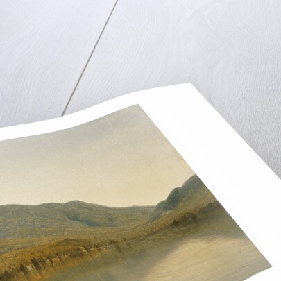 Mount Whiteface from Lake Placid, in the Adirondacks by Sanford Robinson Gifford