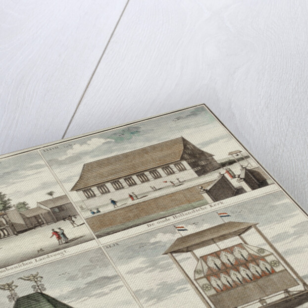 Dutch buildings in Ambon by Anonymous